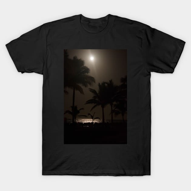 Palm Silhouette T-Shirt by Wenby-Weaselbee